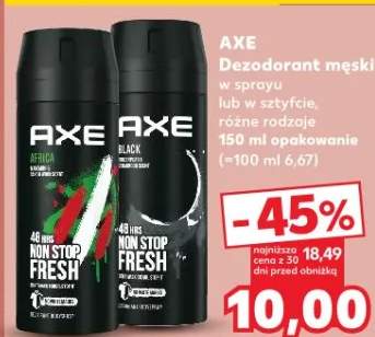 Dezodorant męski w sprayu lub w sztyfcie, różne rodzaje