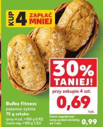 Bułka fitness pszenno-żytnia