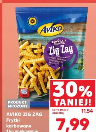 Frytki karbowane Zig Zag