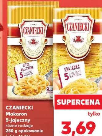 Makaron 5-jajeczny różne rodzaje