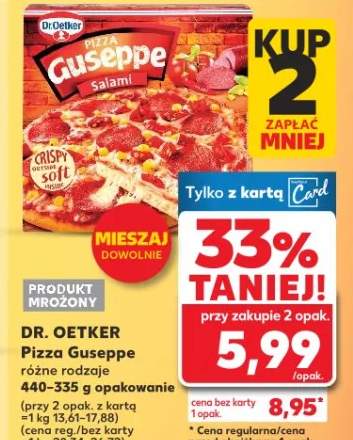 Pizza Guseppe różne rodzaje 440-335g opakowanie