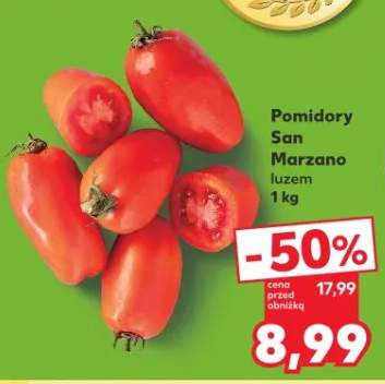 Pomidory San Marzano luzem 1kg