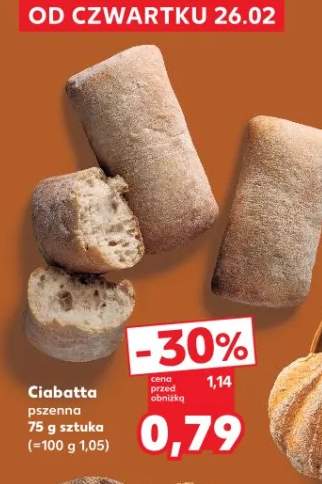 Ciabatta pszenna