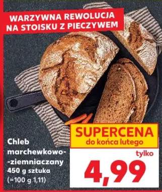 Chleb marchewkowo-ziemniaczany