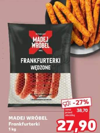 Frankfurterki wędzone