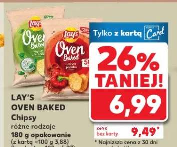 Chipsy Oven Baked różne rodzaje