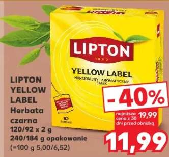 Herbata czarna Yellow Label