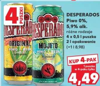 Piwo Desperados Original, Desperados Mojito