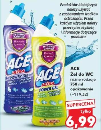 Żel do WC różne rodzaje