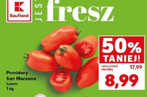 Pomidory san marzano luzem