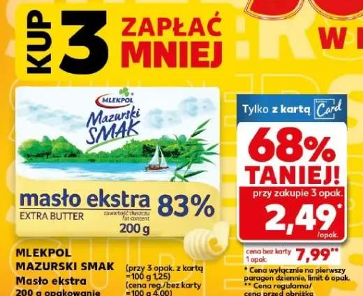 Masło mazurski smak