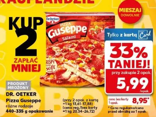 Pizza guseppe różne rodzaje