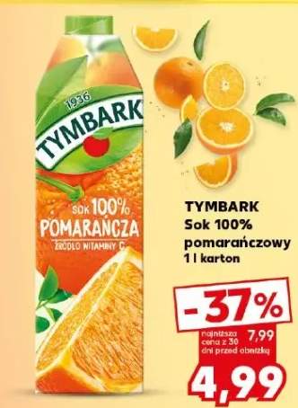 Sok 100% pomarańczowy tłoczony