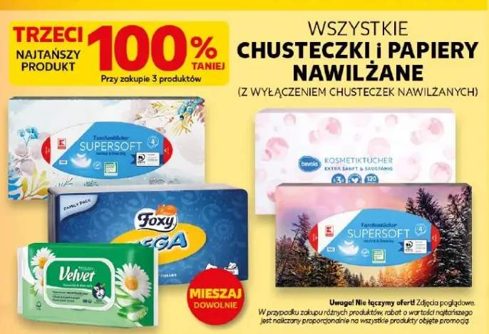 Chusteczki i papiery nawilżane