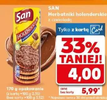 Herbatniki holenderskie z czekoladą