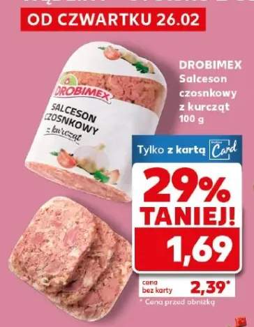 Salceson czosnkowy z kurcząt