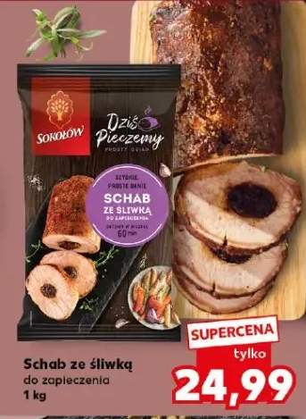 Schab ze śliwką do zapieczenia