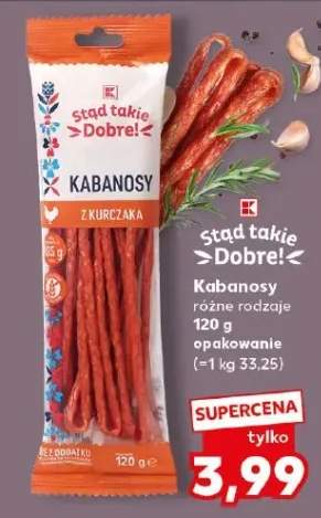 Kabanosy różne rodzaje