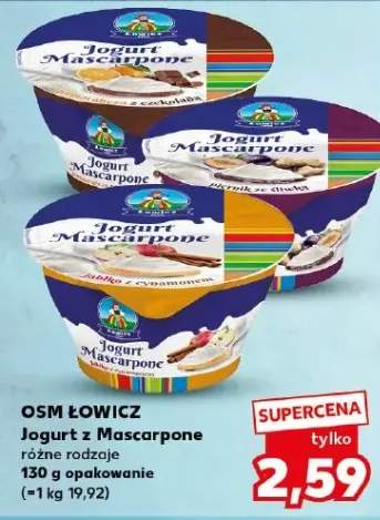Jogurt Jogurt z Mascarpone różne rodzaje