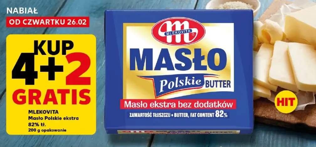Masło Masło Polskie ekstra 82% tł.