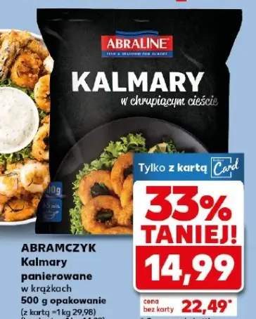 Kalmary chrupliwym cieście