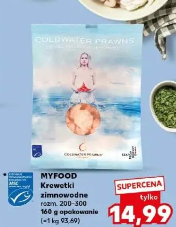 Krewetki zimnowodne rozm. 200-300