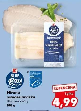 Miruna nowozelandzka filet bez skóry