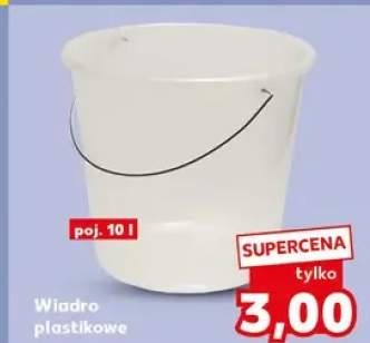 Wiadro plastikowe