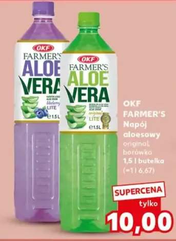 Napój aloesowy brzoskwinia