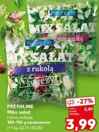 Miks sałat różne rodzaje