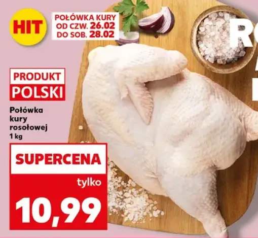 Kurczak połówka kury rosołowej