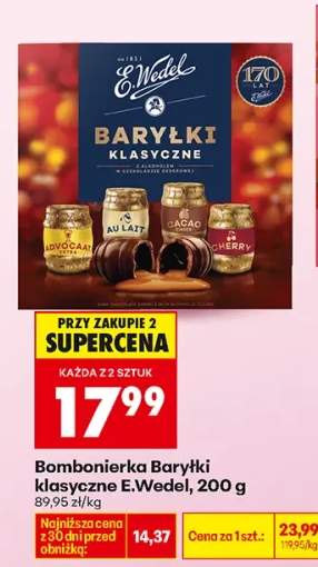 baryłki czekoladowe