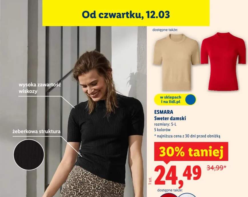 sweter damski