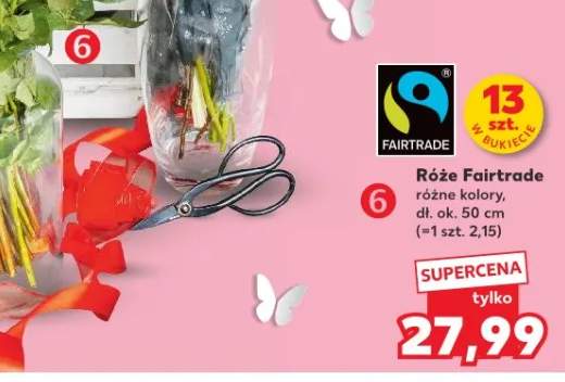 Róże Fairtrade