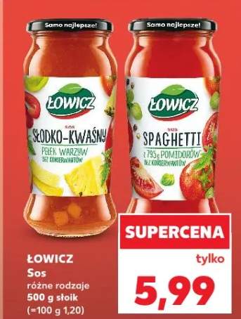 Sos różne rodzaje 500 g słoik