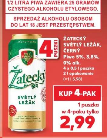 Piwo Světlý Ležák, Černý