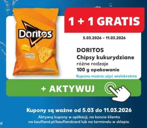 Chipsy kukurydziane różne rodzaje