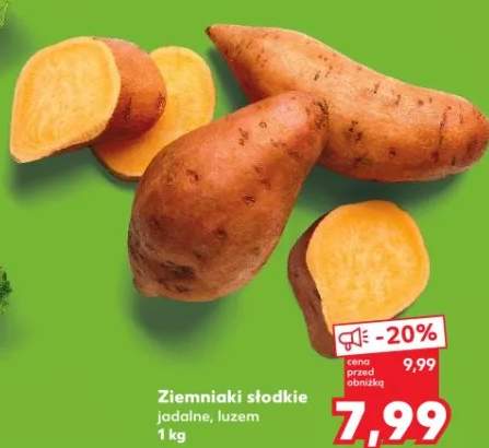 Ziemniaki słodkie jadalne luzem