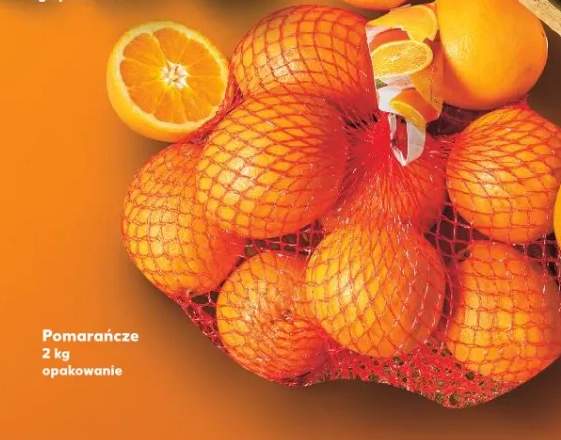 Pomarańcze w opakowaniu