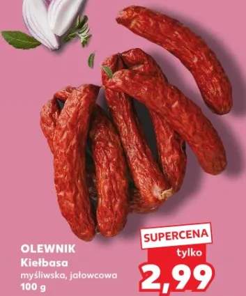 Kiełbasa myśliwska, jałowcowa