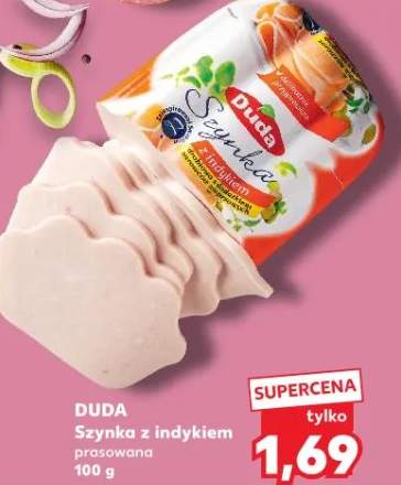 Szynka z indykiem prasowana