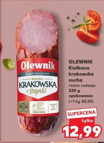 Kiełbasa krakowska sucha różne rodzaje