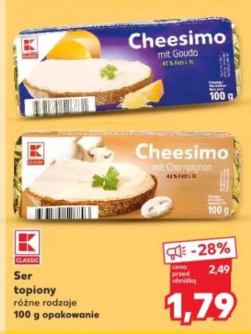 Ser topiony różne rodzaje