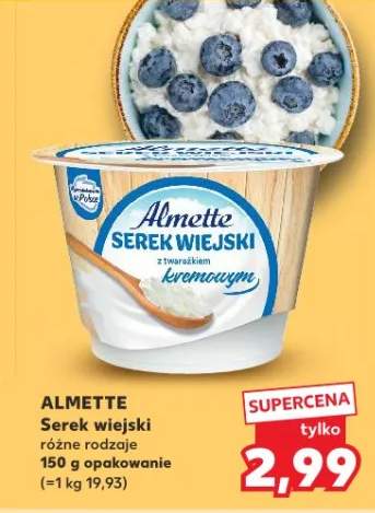 Serek wiejski różne rodzaje