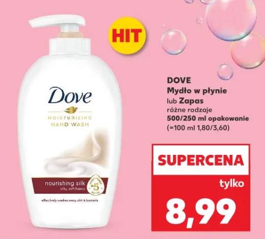 Mydło w płynie różne rodzaje