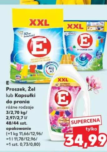 Proszek, żel lub kapsułki do prania różne rodzaje