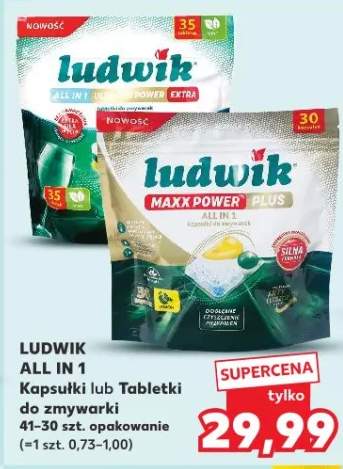 All in 1 kapsułki lub tabletki do zmywarki