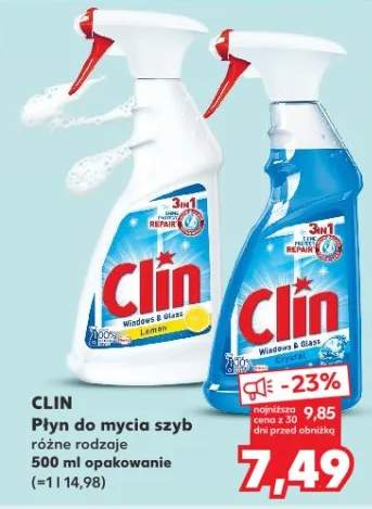 Płyn do mycia szyb różne rodzaje