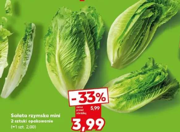 Sałata rzymska mini