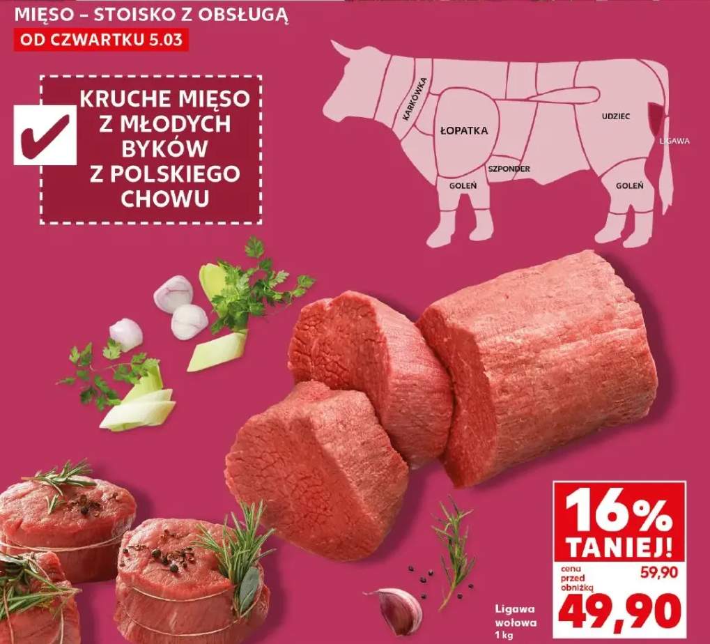 Mięso wołowe - Ligawa